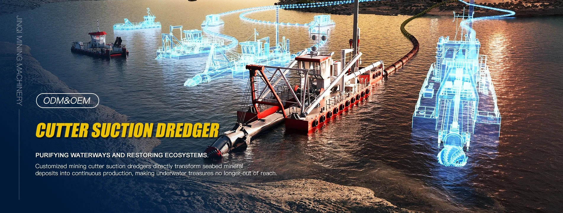 Dekalidad nga Dredging Equipment Manufacturer