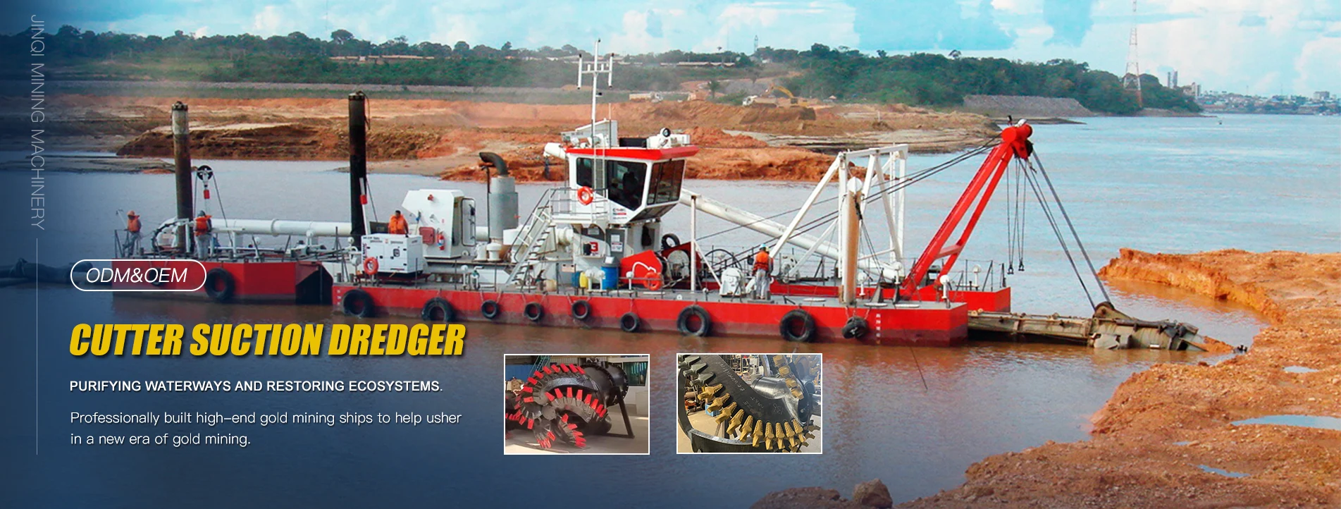 Supplier sa China Cutter Suction Dredger