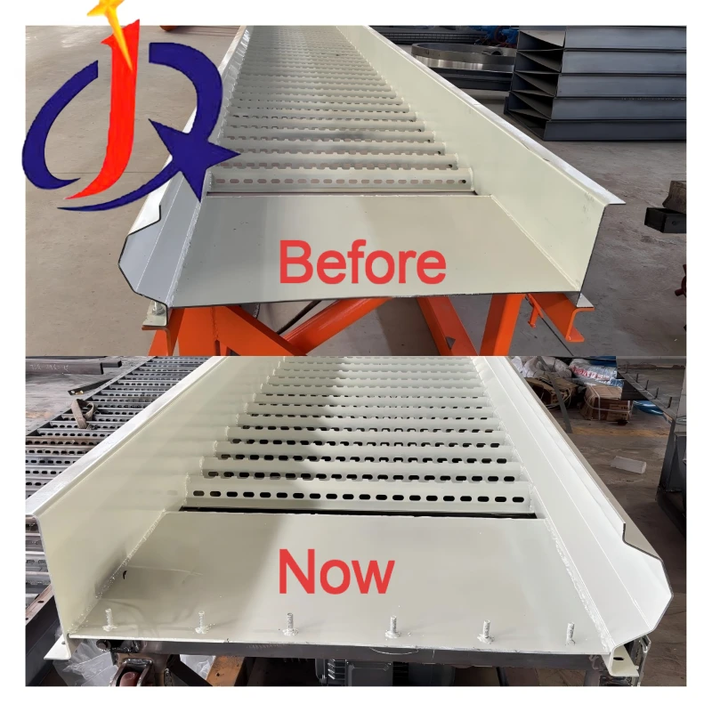 Gi-upgrade ug na-optimize, ang Jinqi jigging chute naghimo sa usa ka kusgan nga debut