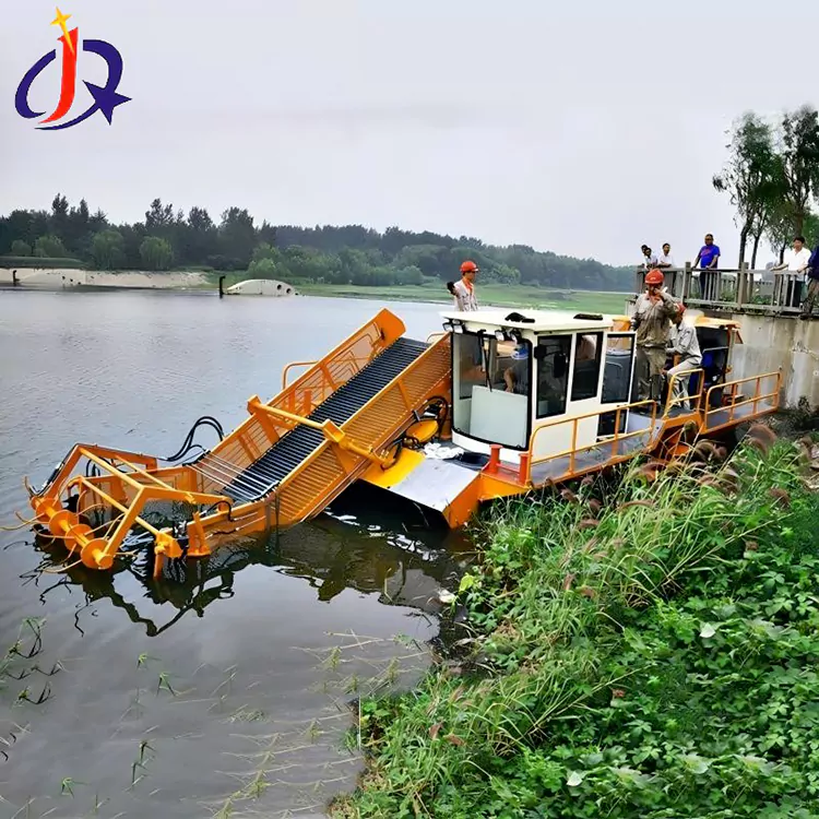 Hyacinth Ug Duckweed Cutter Boat