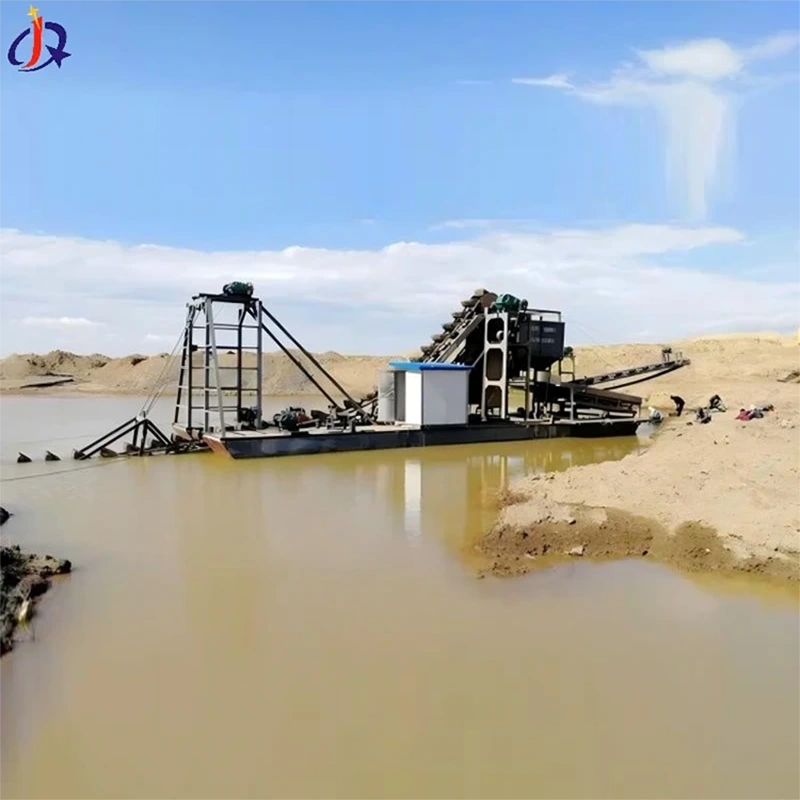 River Gold Dredger alang sa Placer Gold Extraction